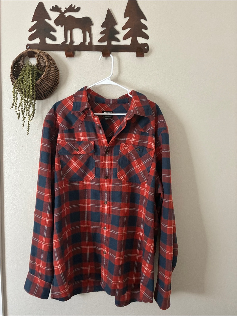 Outdoor Research Feedback Flannel Shirt Men's XXL